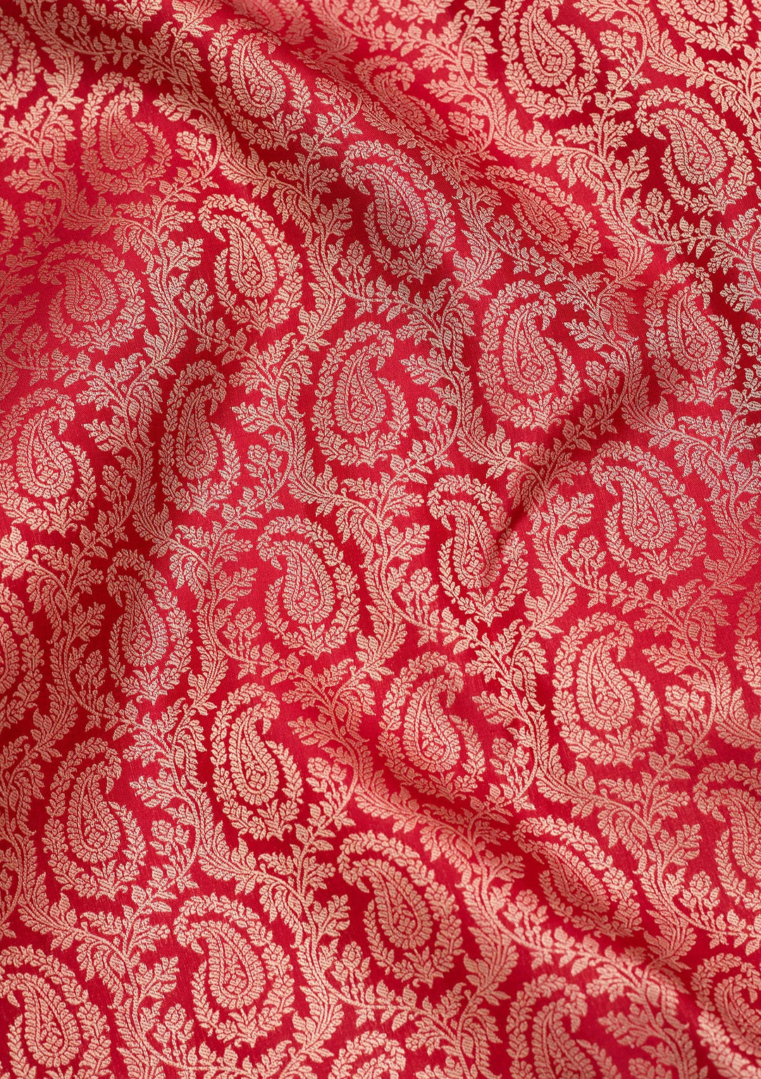 Maroon Zariwork Pure Silk Saree
