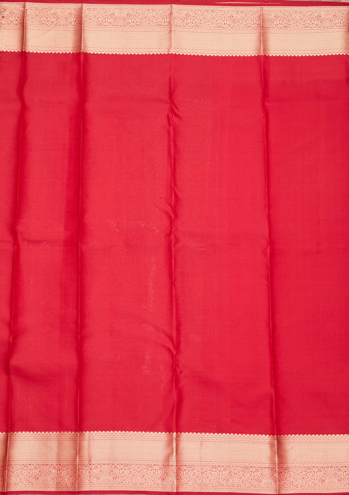 Maroon Zariwork Pure Silk Saree