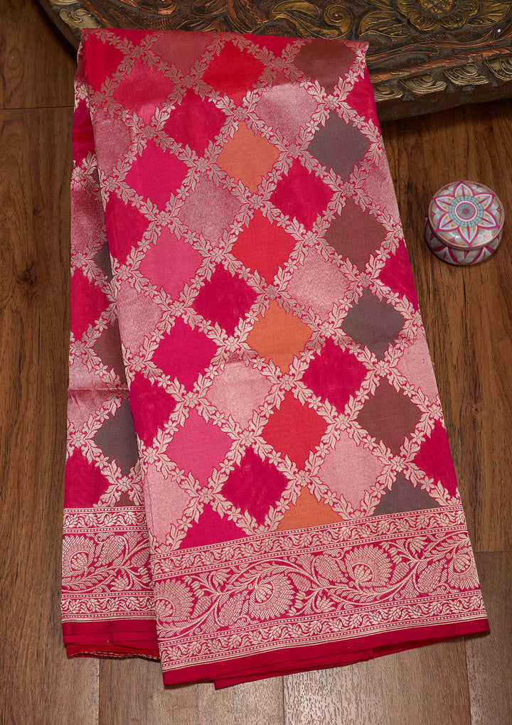 Multi Zariwork Pure Silk Saree