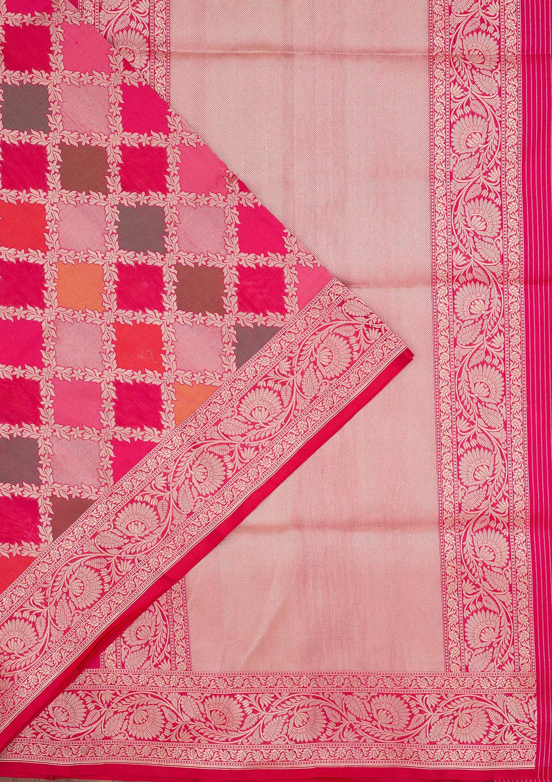 Multi Zariwork Pure Silk Saree