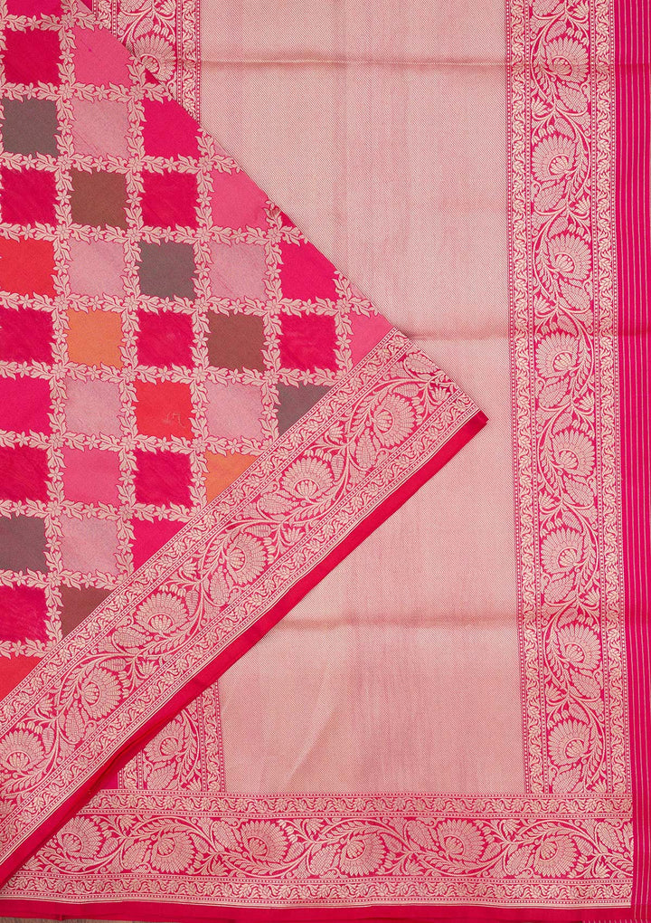 Multi Zariwork Pure Silk Saree