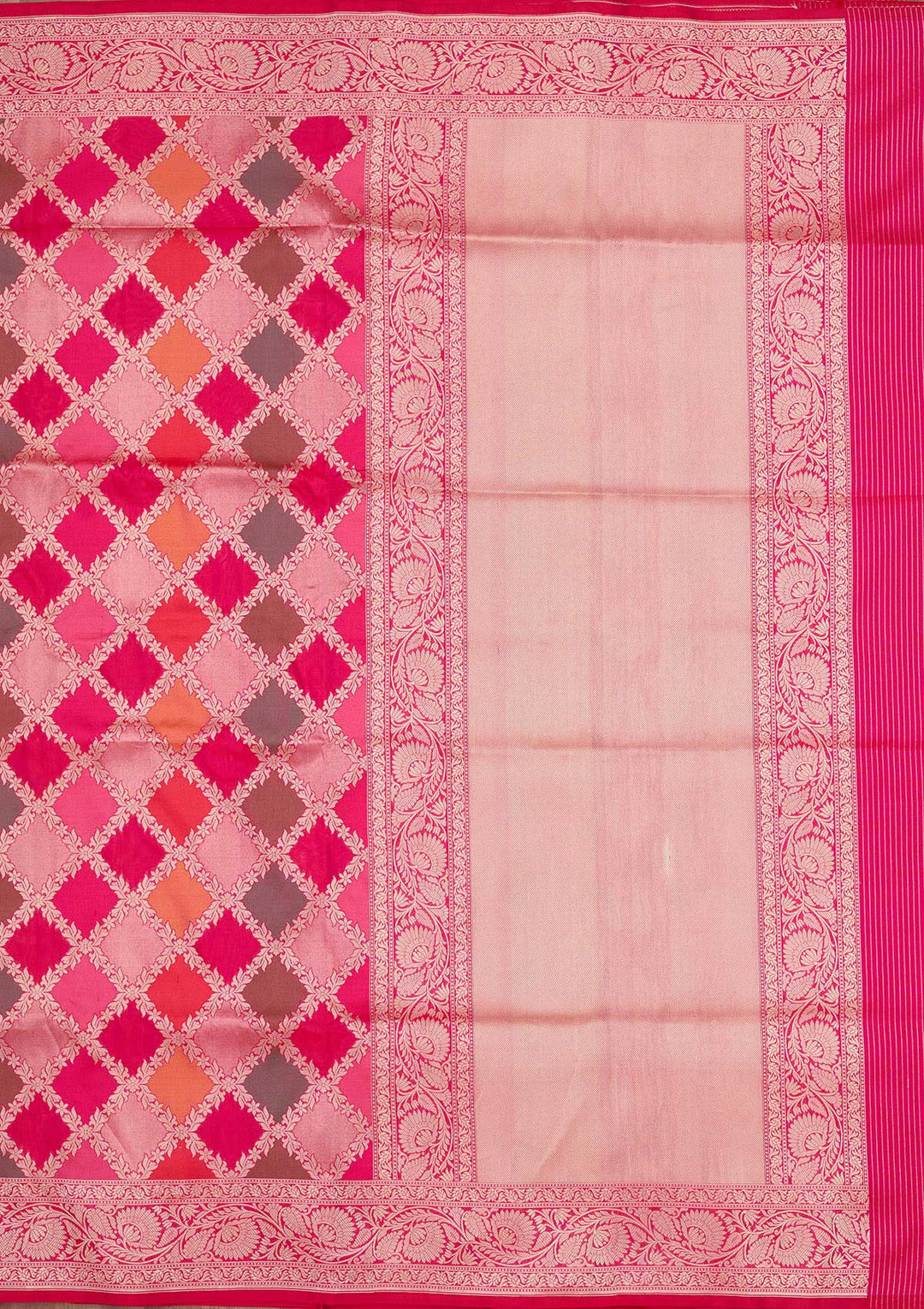 Multi Zariwork Pure Silk Saree