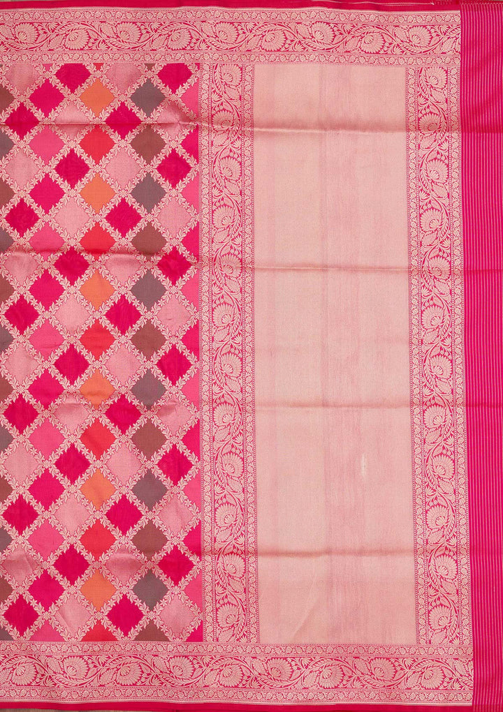 Multi Zariwork Pure Silk Saree