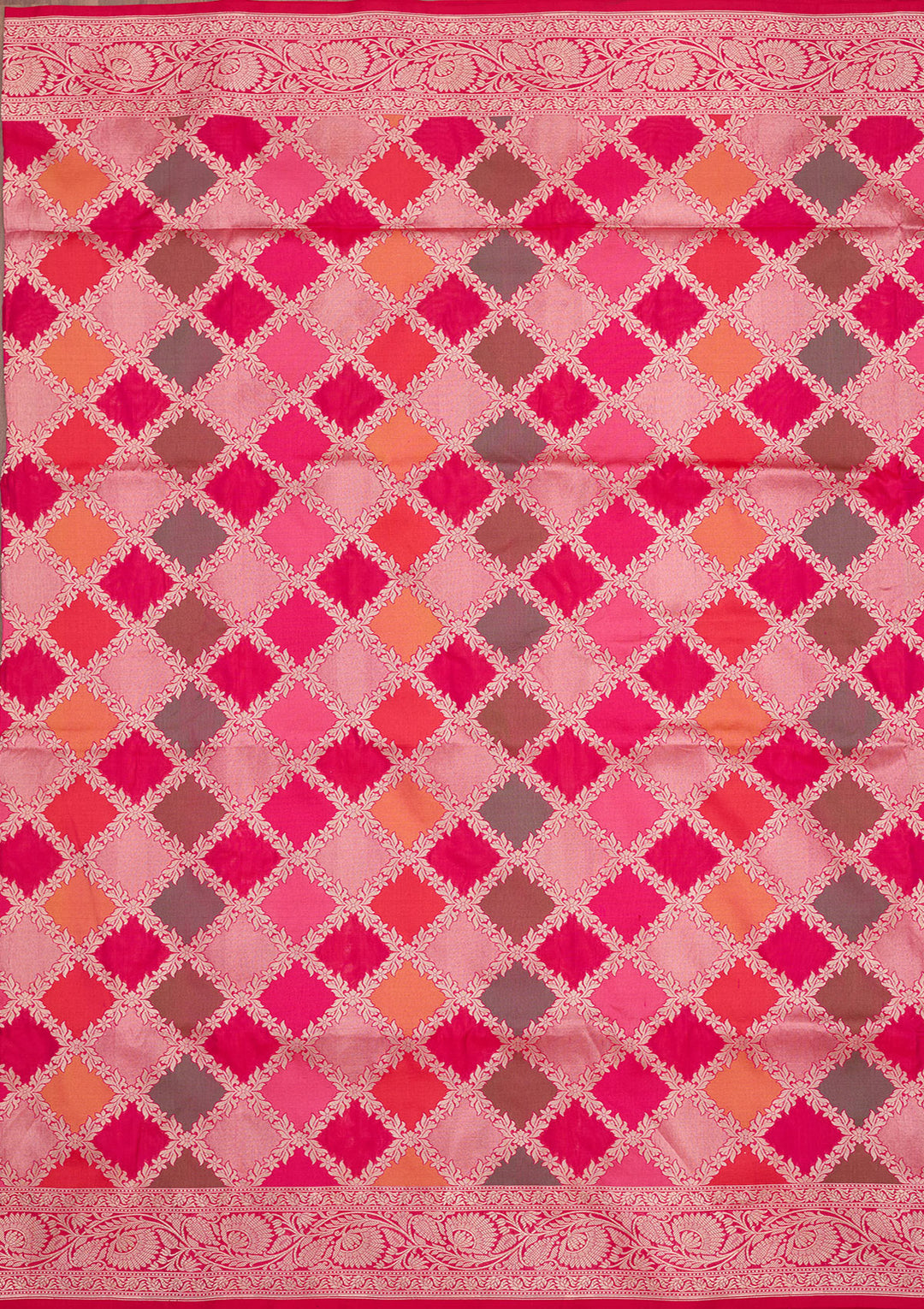 Multi Zariwork Pure Silk Saree