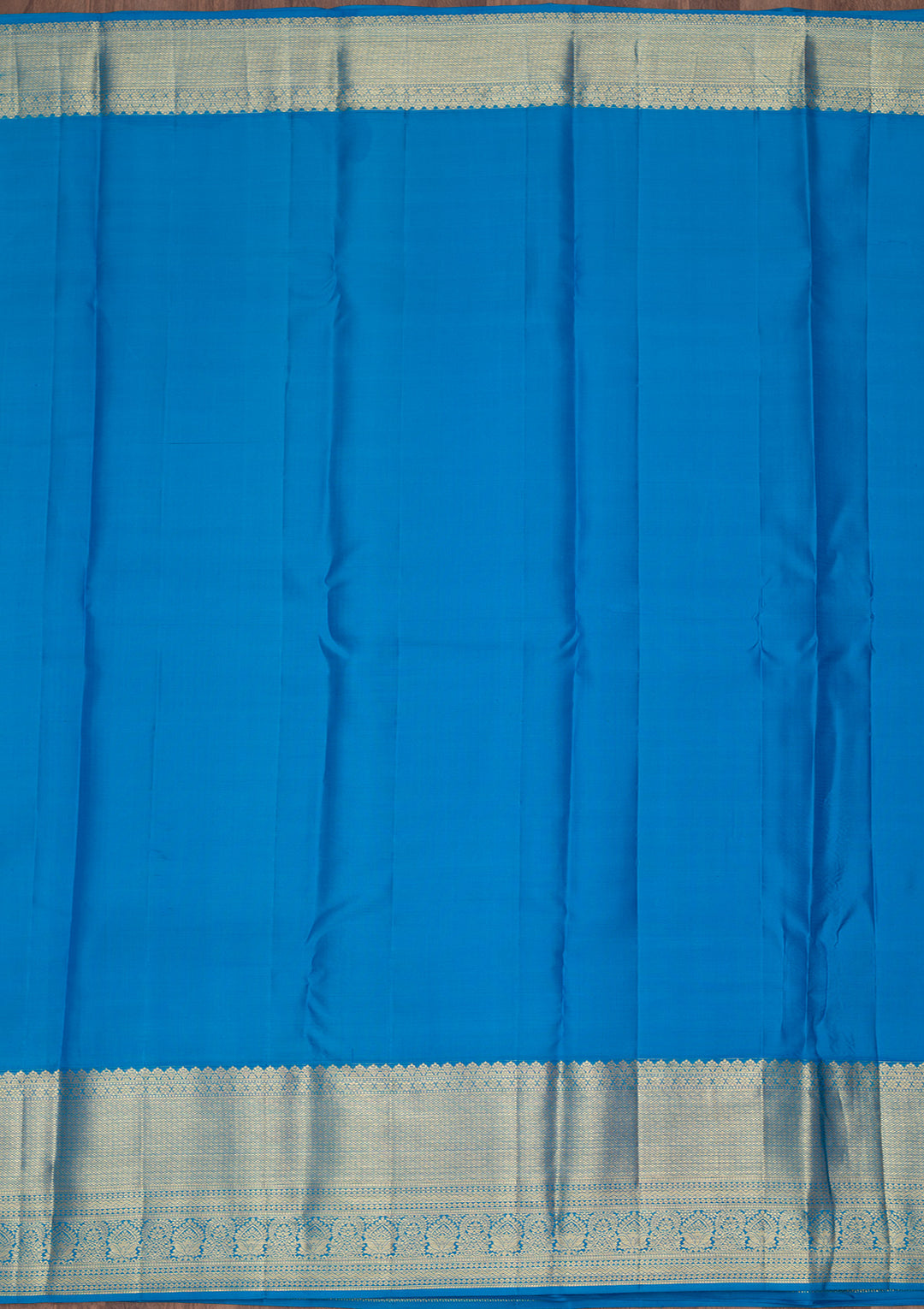 Royal Blue Zariwork Pure Silk Saree