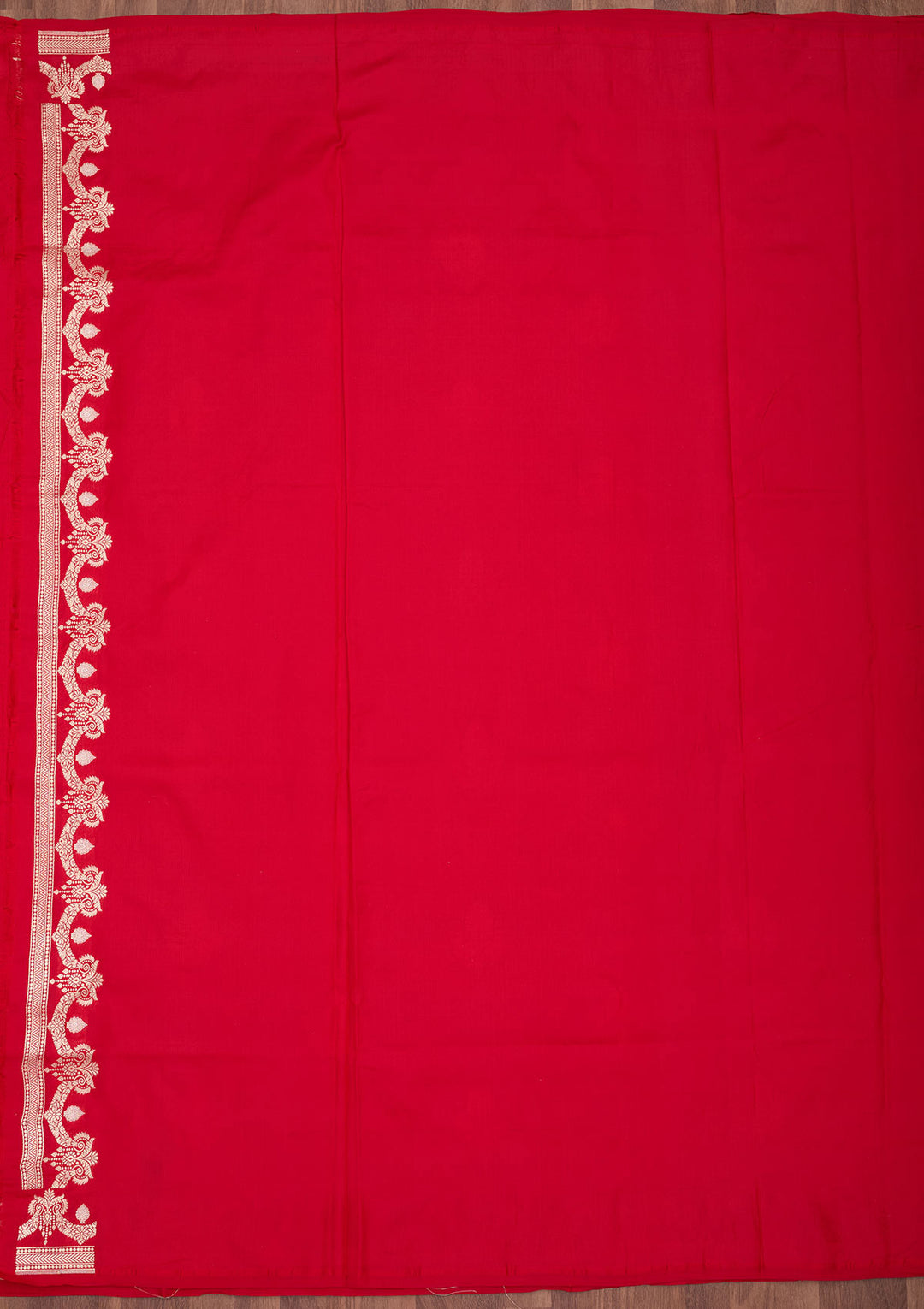 Red Zariwork Pure Silk Saree