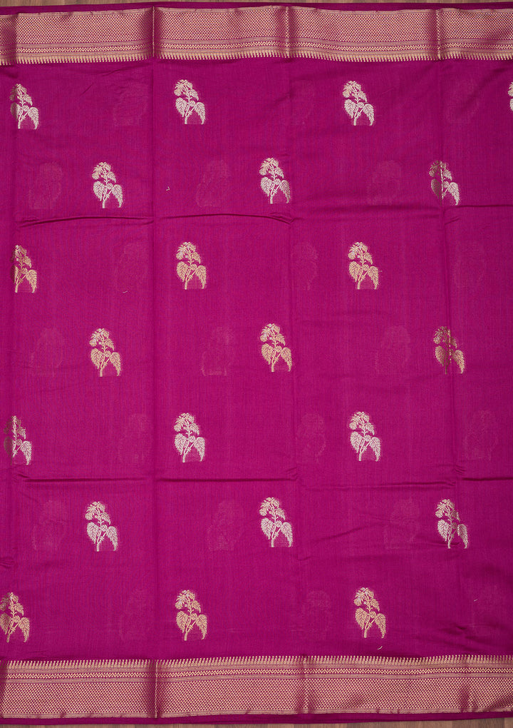 Light Lavender Zariwork Pure Silk Saree