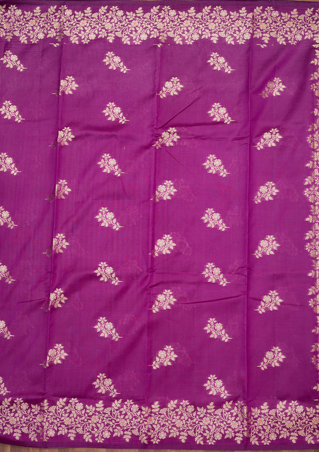 Purple Zariwork (Gold) Pure Silk Silk_Saree