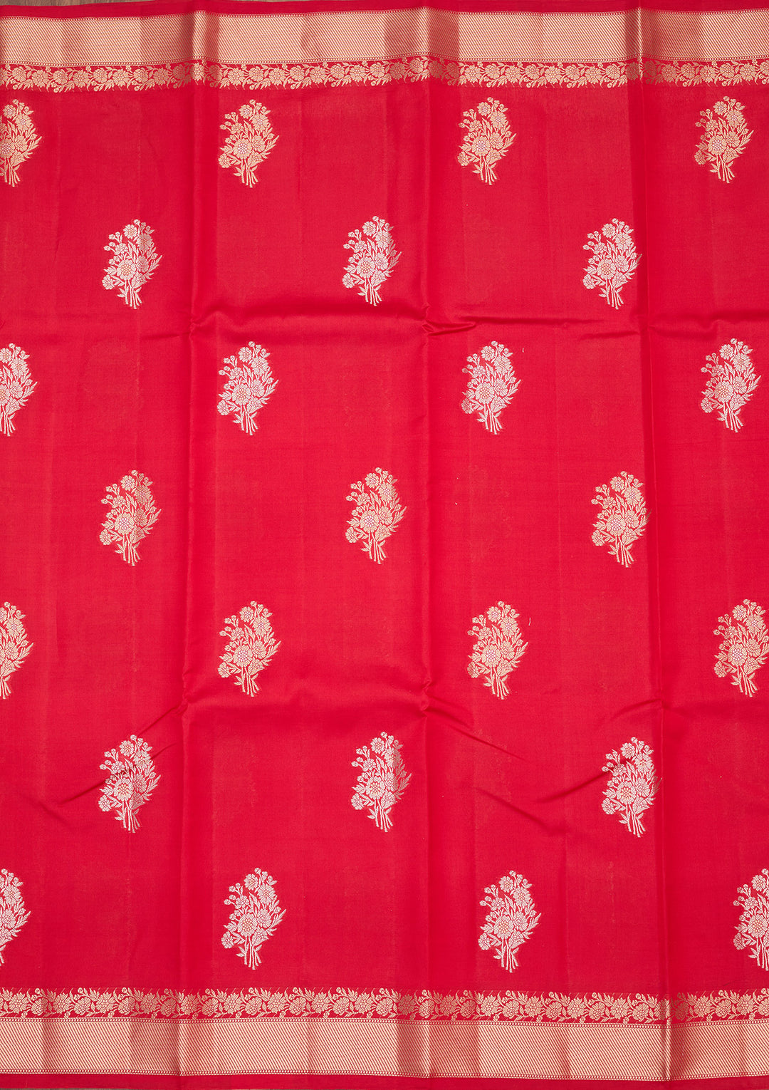 Red Zariwork Silk Silk_Saree
