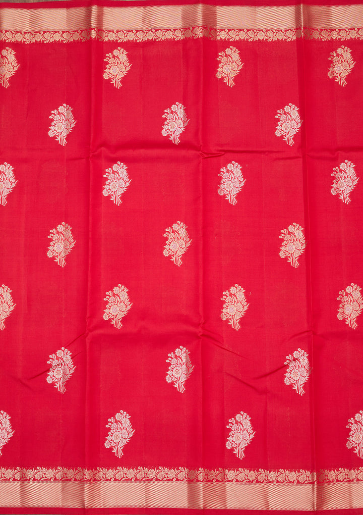 Red Zariwork Silk Silk_Saree