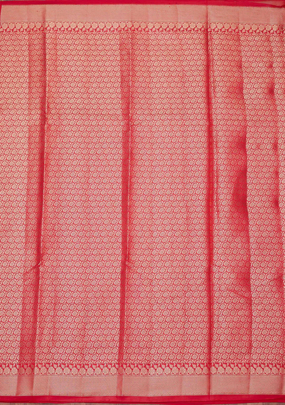 Red Zariwork Silk Silk_Saree