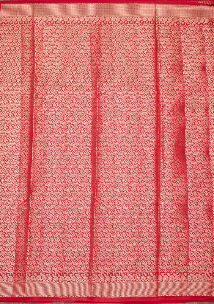 Red Zariwork Silk Silk_Saree