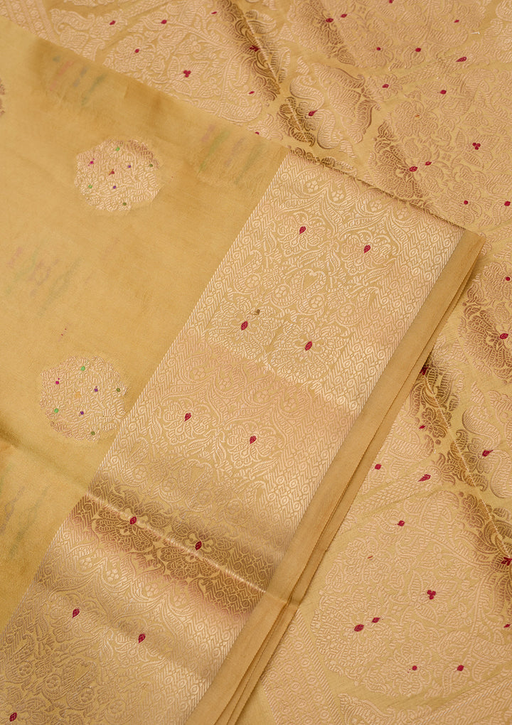 Gold Zariwork (Gold) Pure Silk Silk_Saree