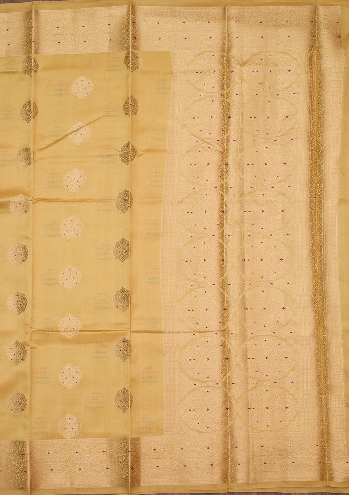 Gold Zariwork (Gold) Pure Silk Silk_Saree
