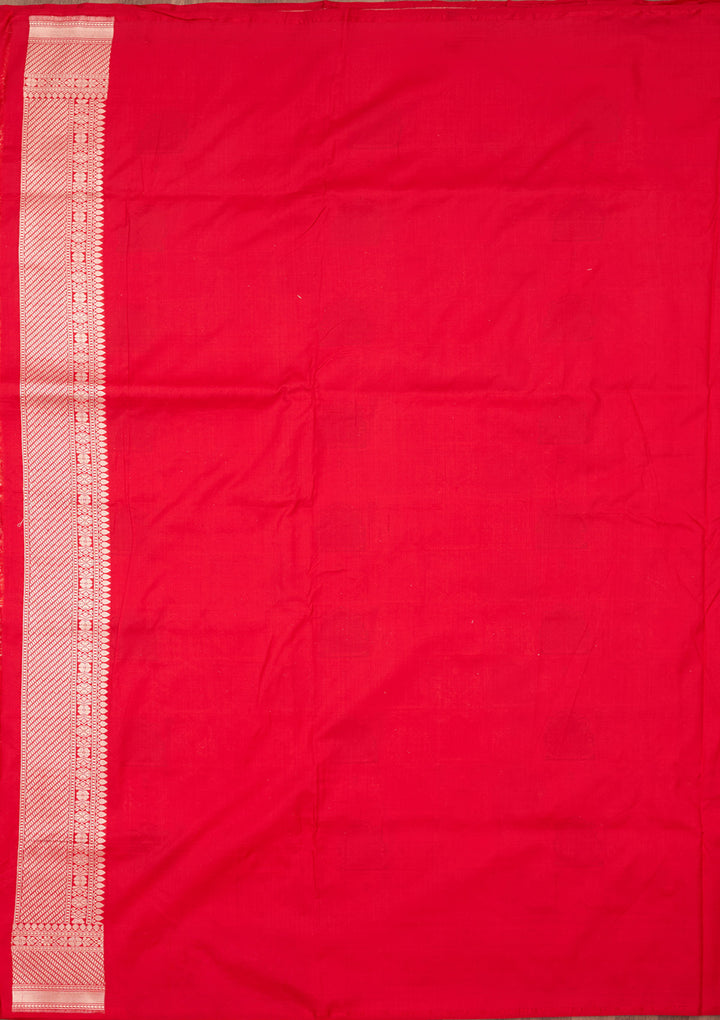 Red Zariwork Silk Silk_Saree