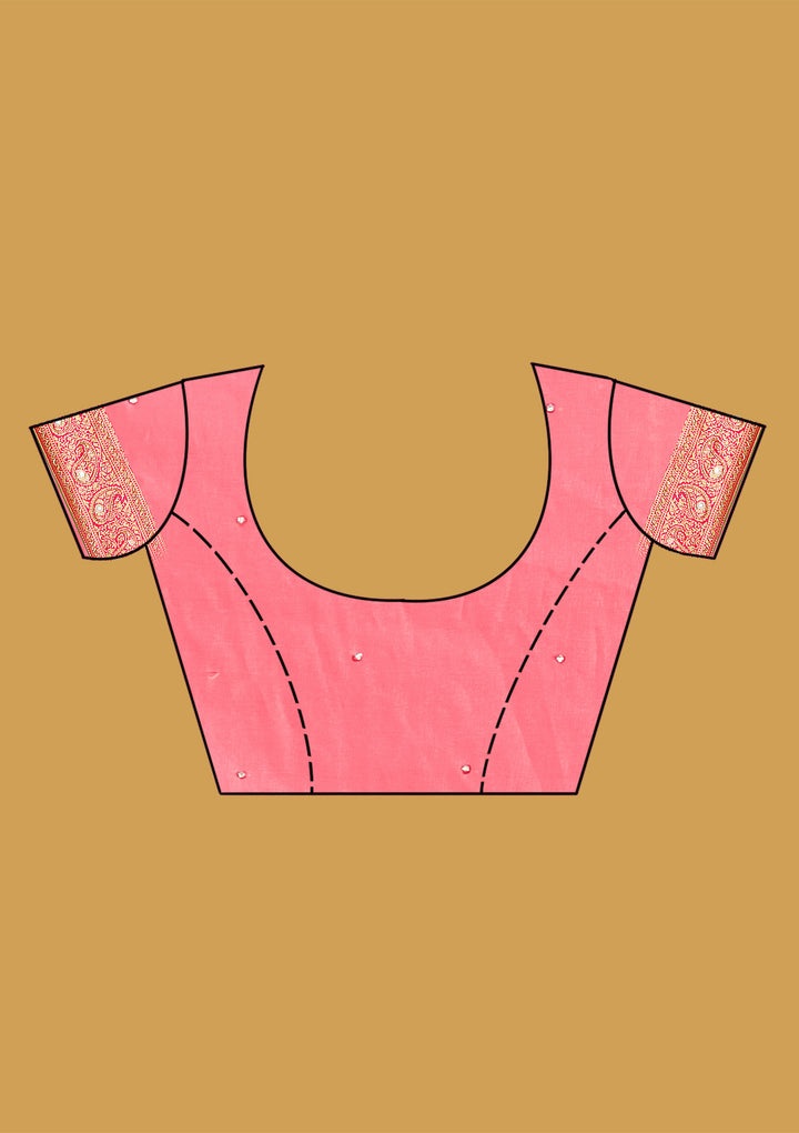 Cream Aariwork Art Silk Saree