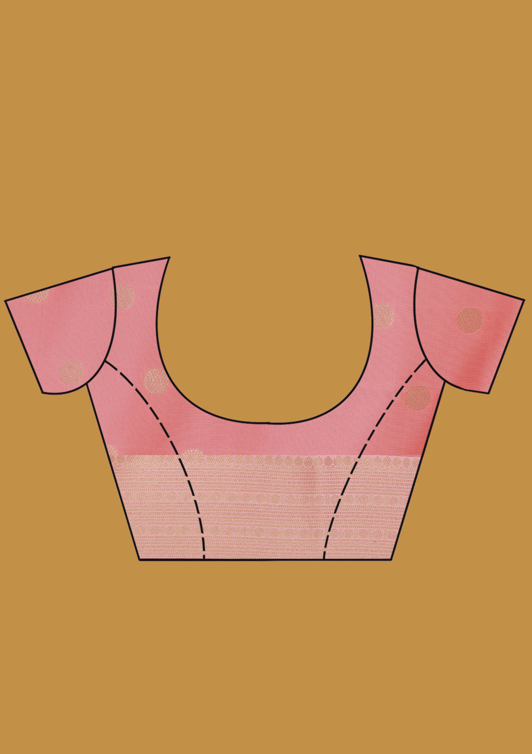 Wine Zariwork (Gold) Silk Silk Saree