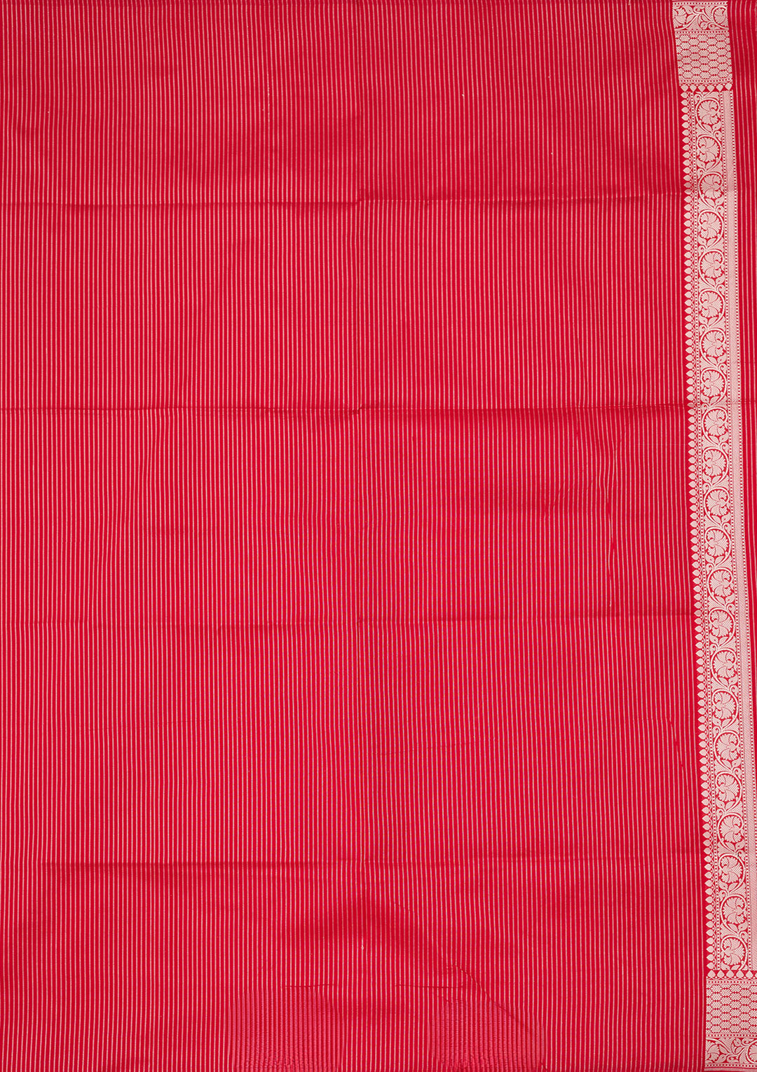 Red Zariwork Pure Silk Saree