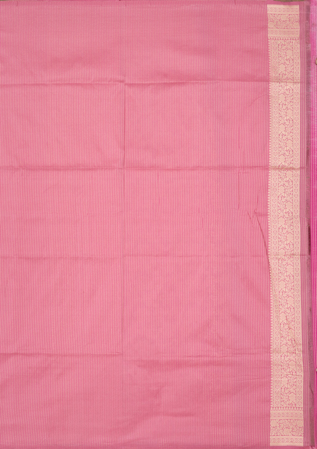 Pink Zariwork Pure Silk Saree