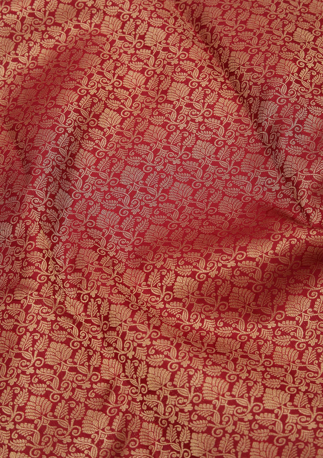 Maroon Zariwork Pure Silk Saree