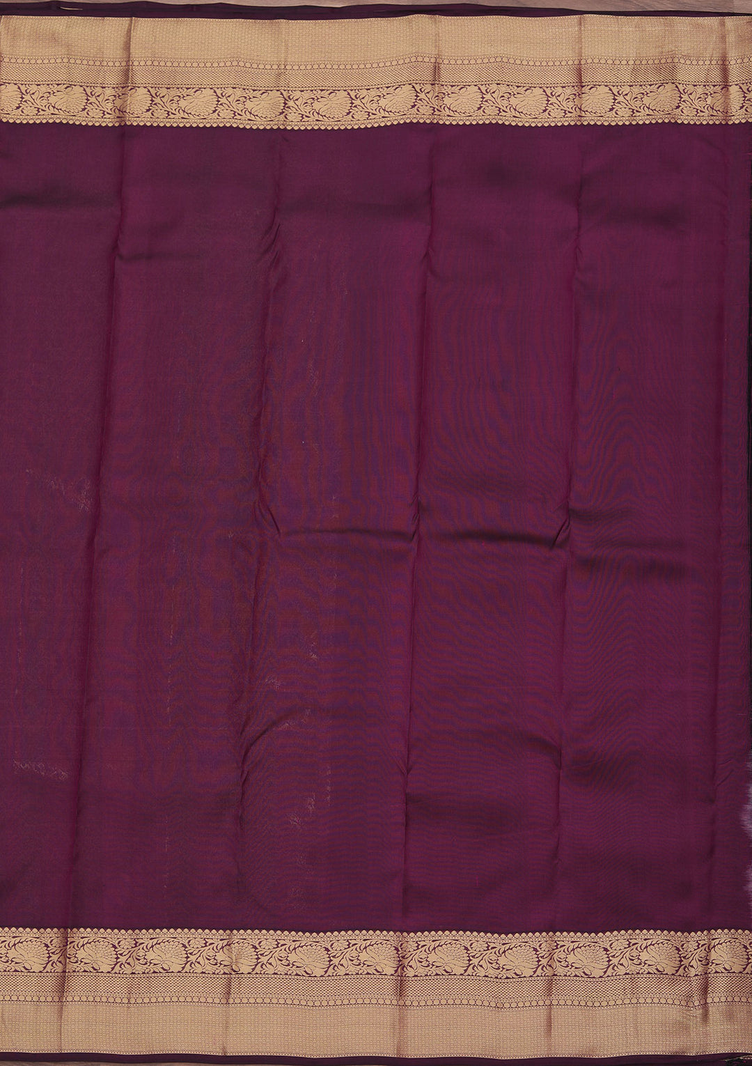 Purple Zariwork Pure Silk Saree