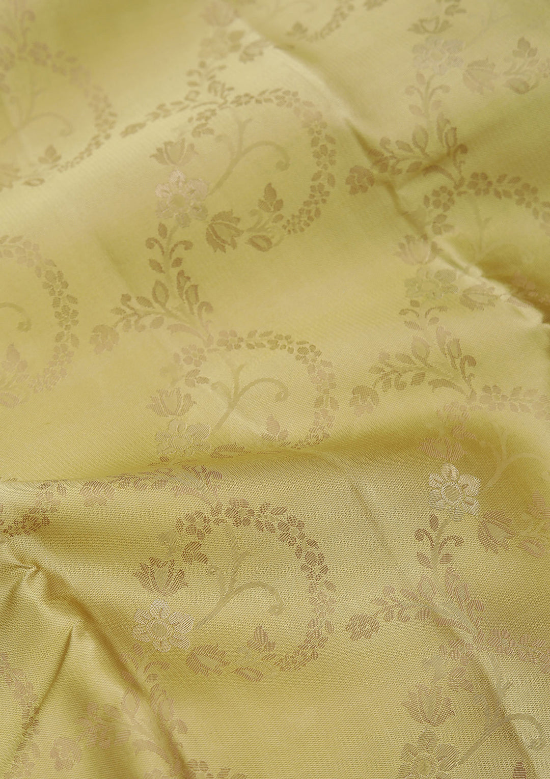 Mehendi Zariwork Pure Silk Saree