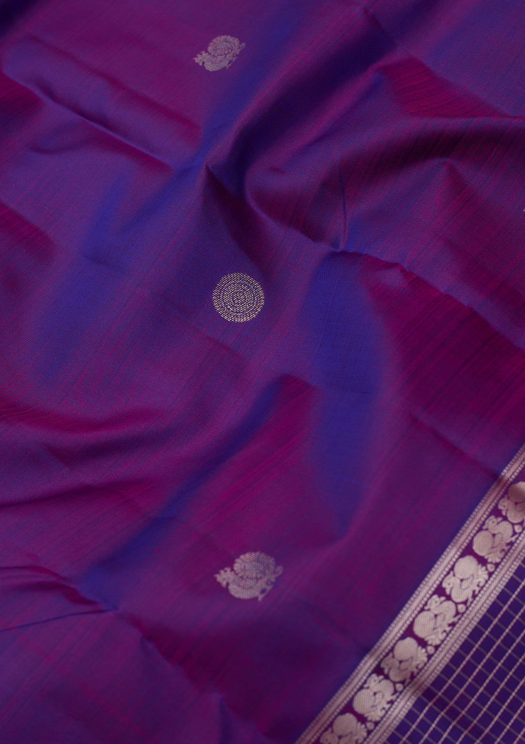 Royal Blue Zariwork (Gold) Pure Silk Silk_Saree