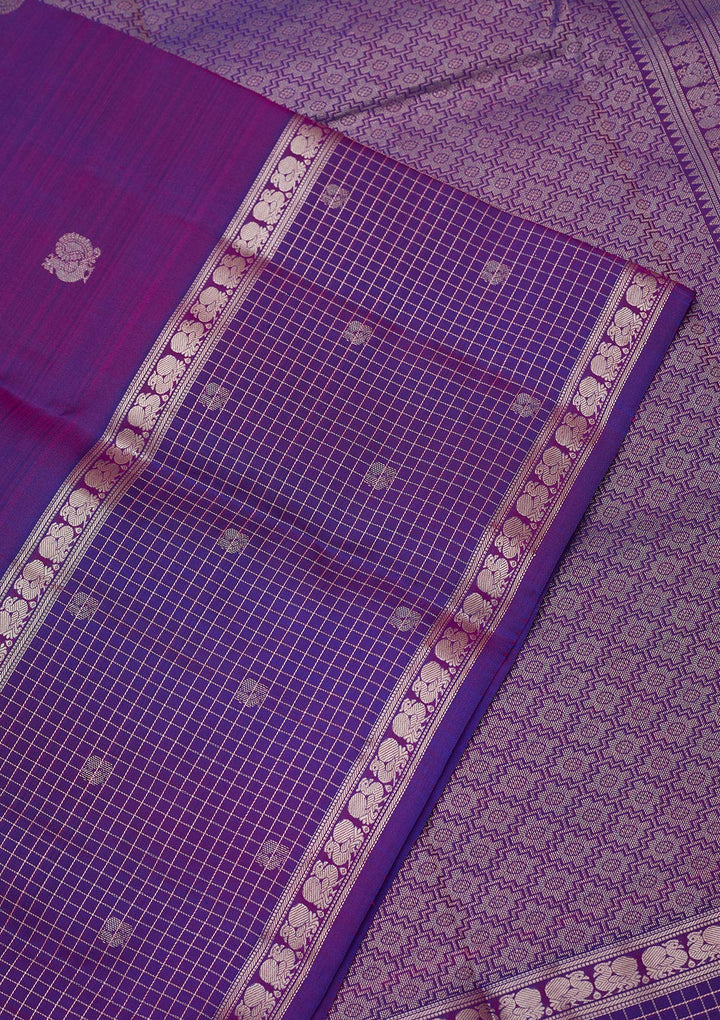 Royal Blue Zariwork (Gold) Pure Silk Silk_Saree