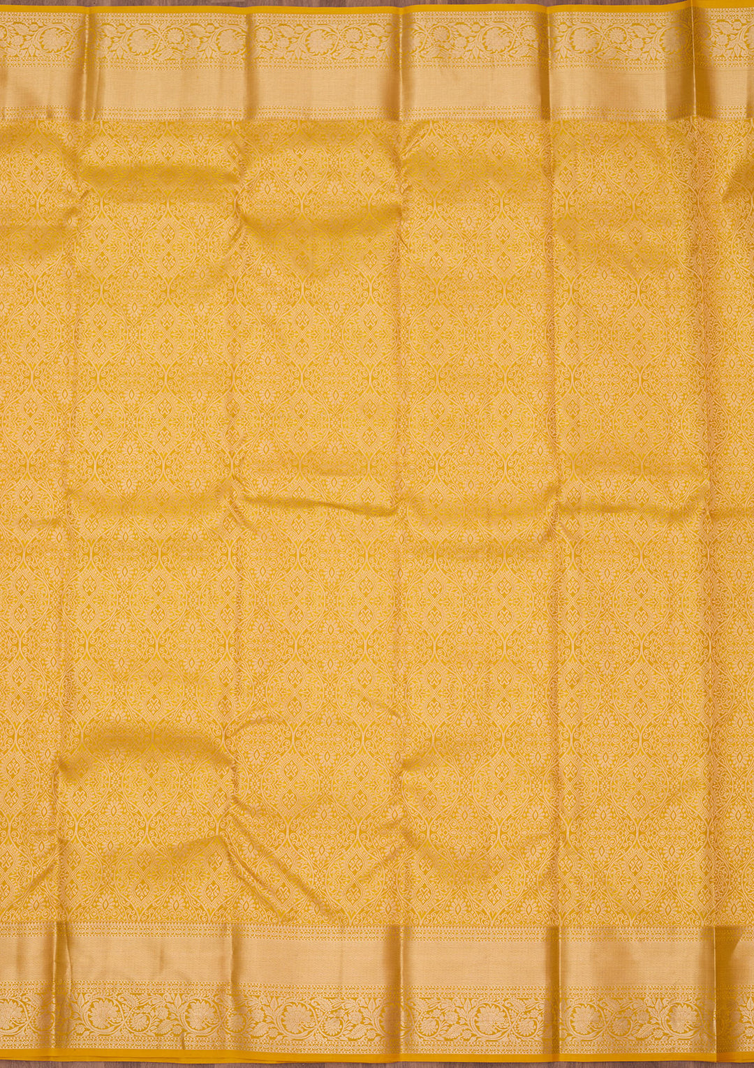 Yellow Zariwork (Silver) Pure Silk Silk_Saree