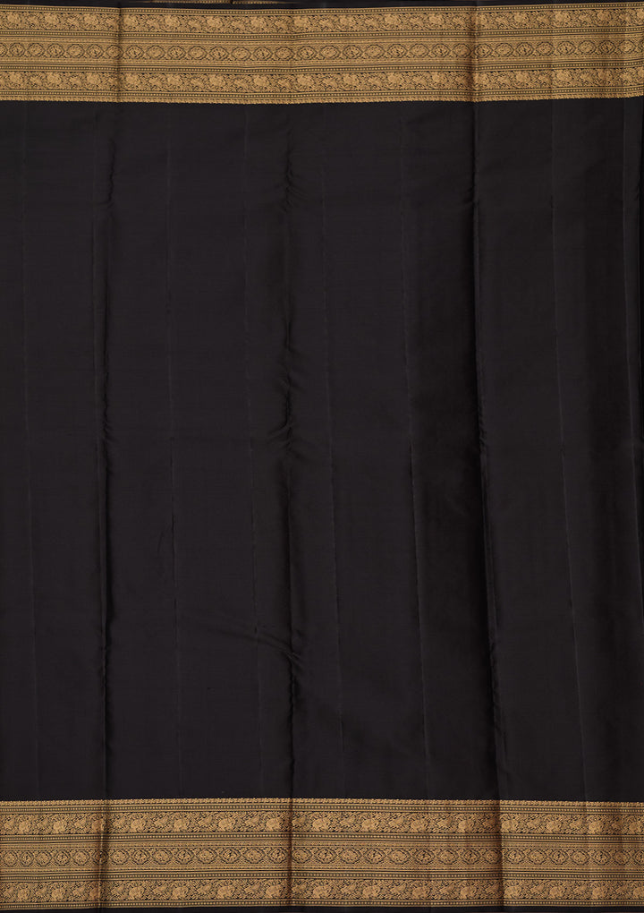 Red Zariwork (Gold) Pure Silk Silk_Saree