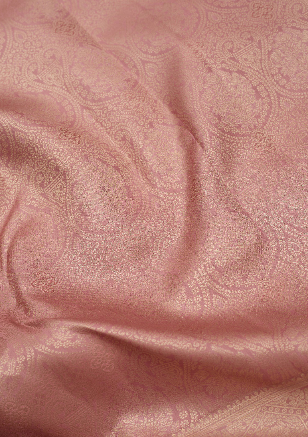 Onion Pink Zariwork (Silver) Silk Silk_Saree