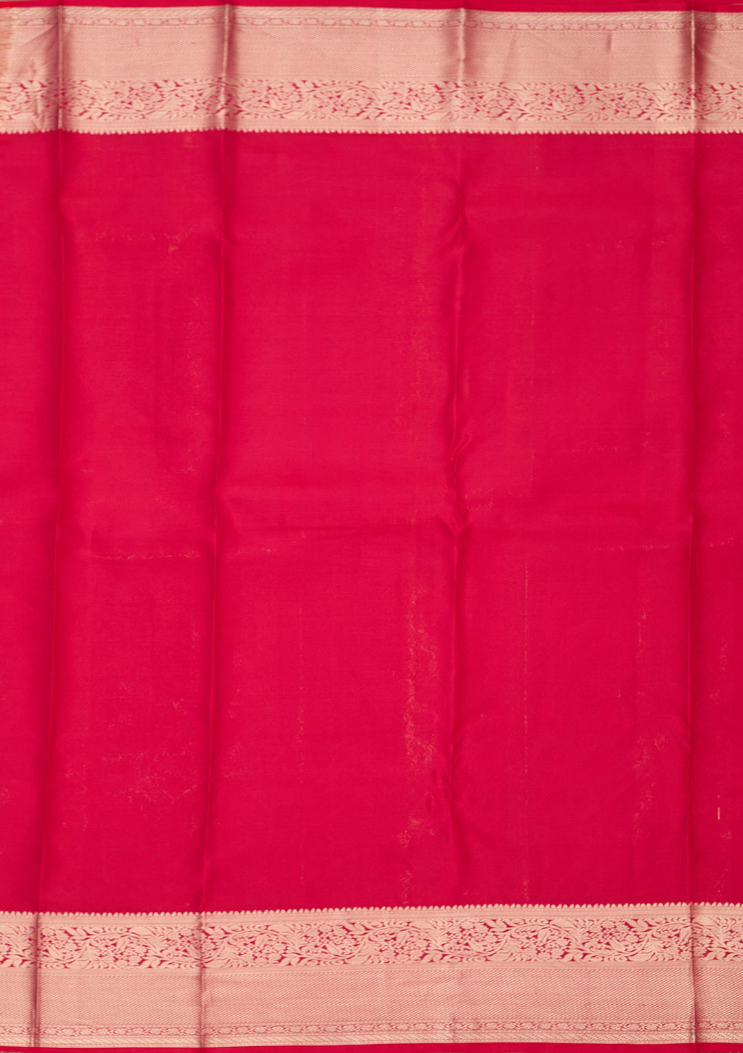 Rani Pink Zariwork (Gold) Silk Silk_Saree