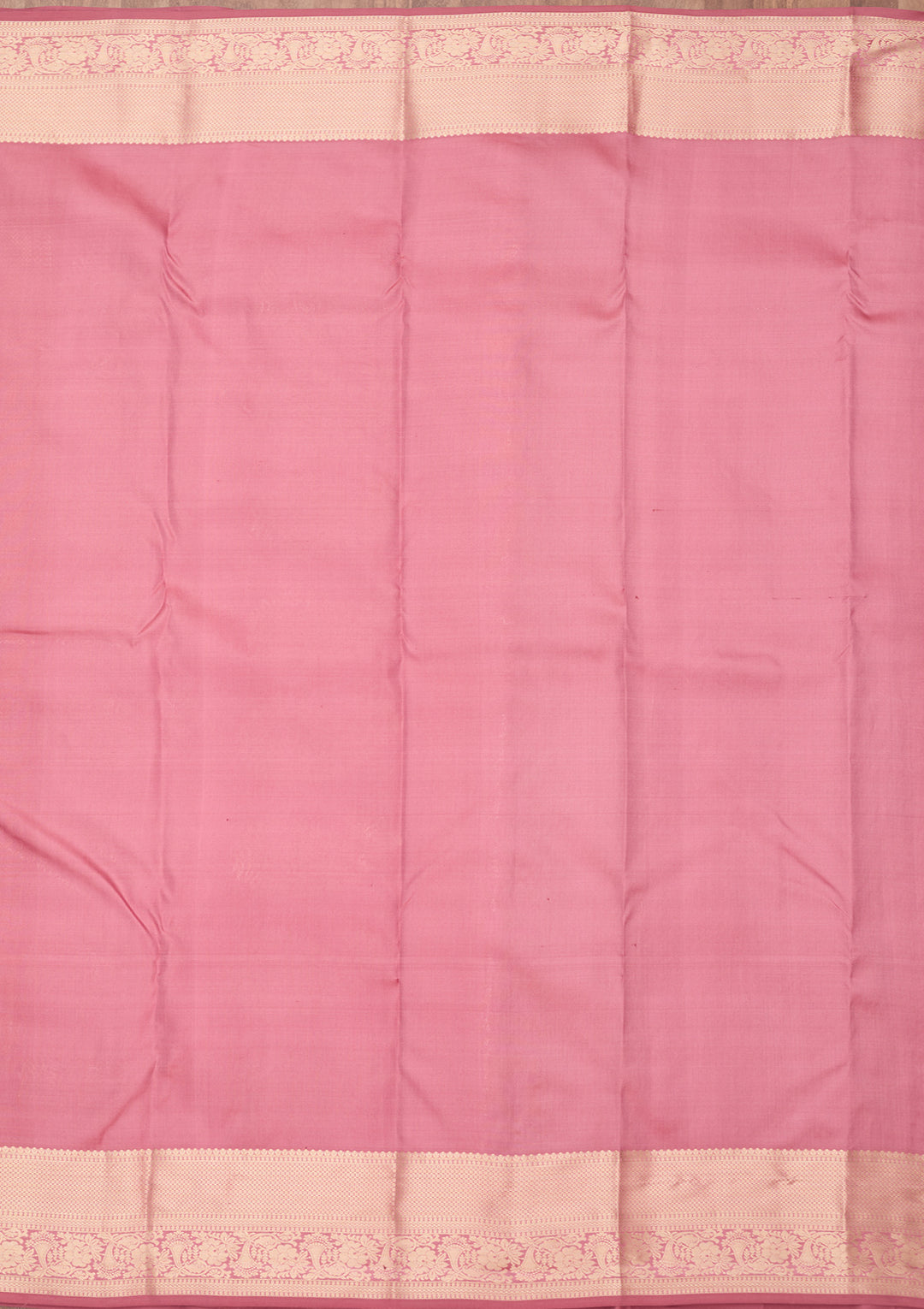 Onion Pink Zariwork (Gold) Silk Saree