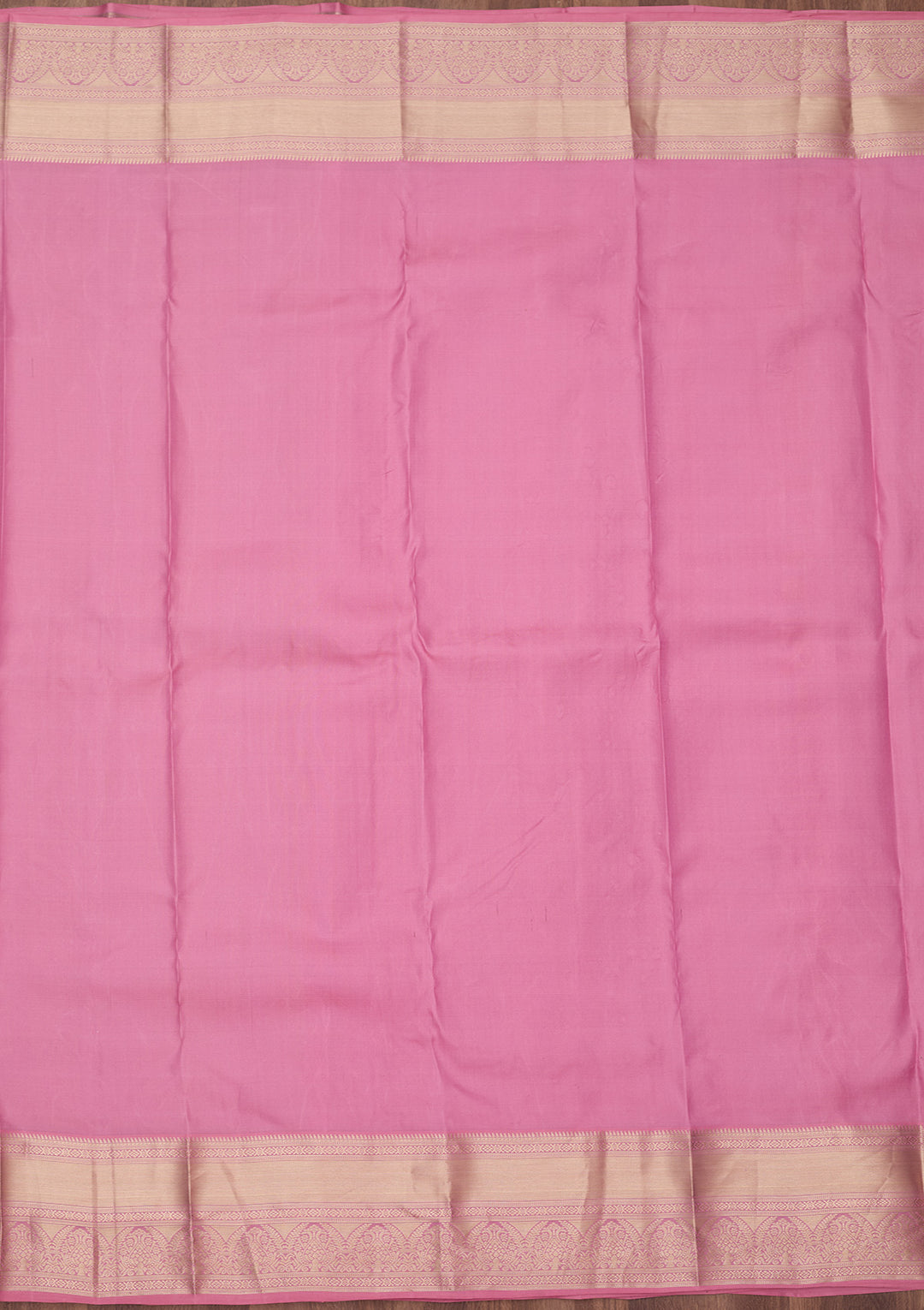 Onion Pink Zariwork (Silver) Silk Silk_Saree