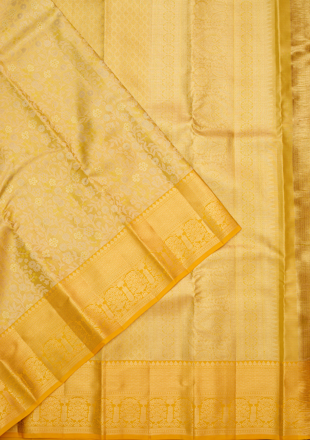 Gold Zariwork (Gold) Silk Silk_Saree