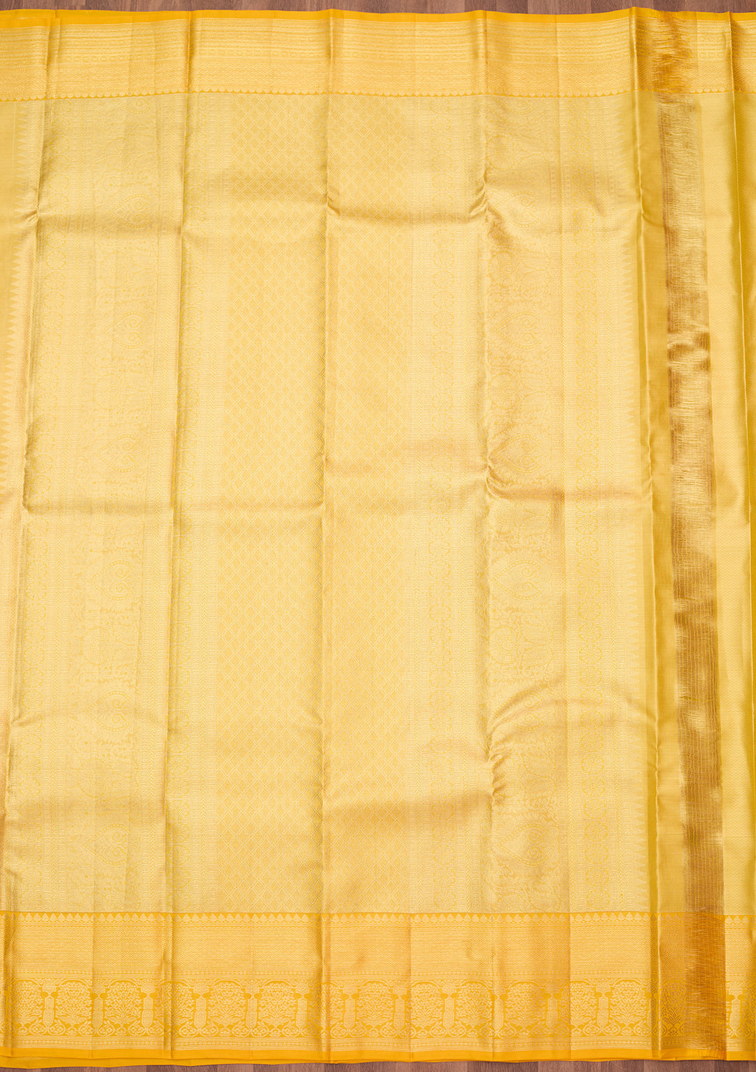 Gold Zariwork (Gold) Silk Silk_Saree