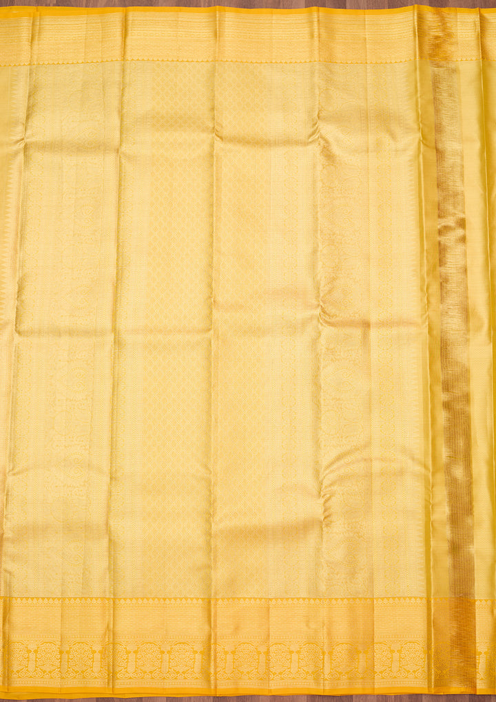 Gold Zariwork (Gold) Silk Silk_Saree