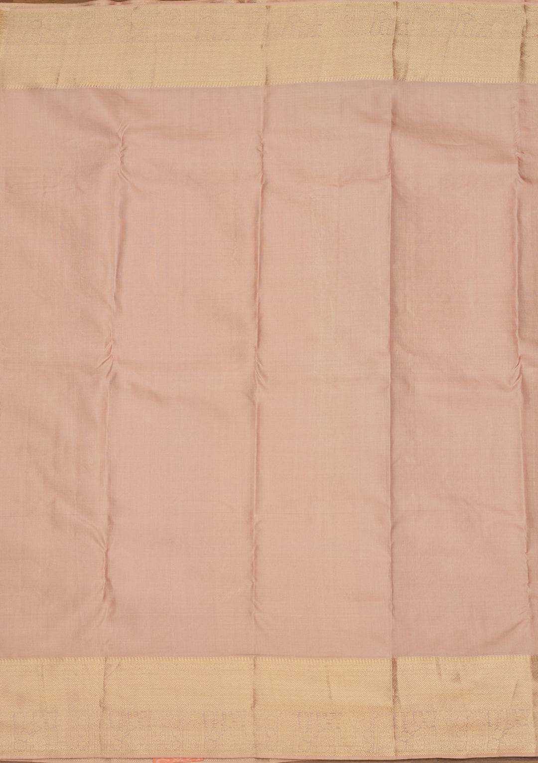 Light Grey Zariwork (Gold) Silk Saree