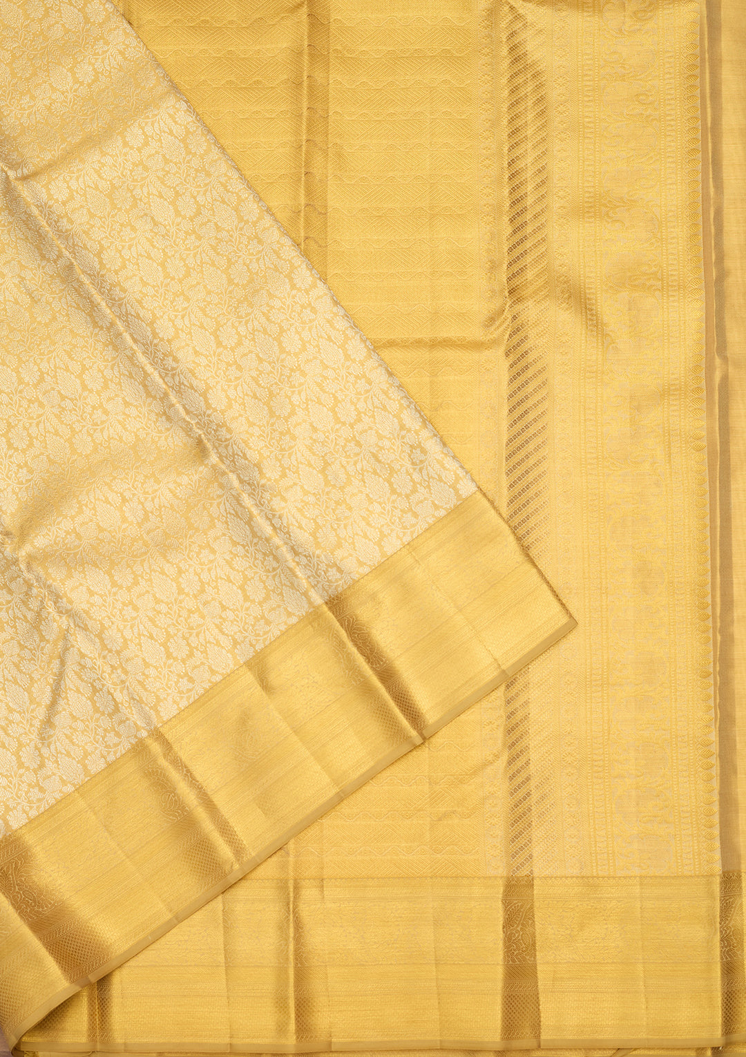 Gold Zariwork (Gold) Silk Silk Saree