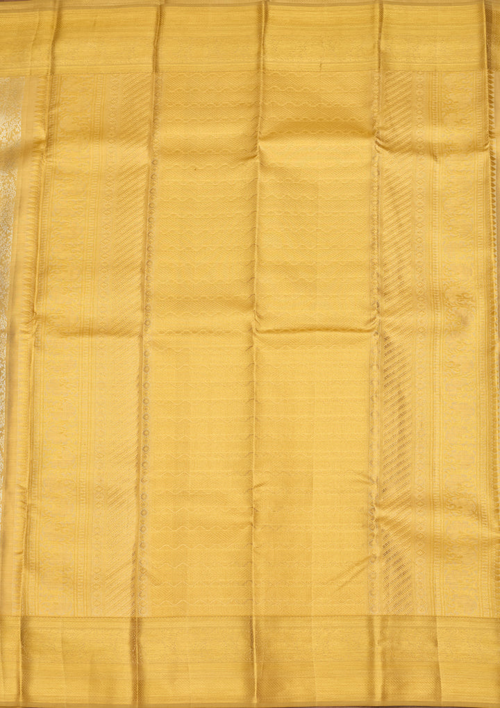 Gold Zariwork (Gold) Silk Saree