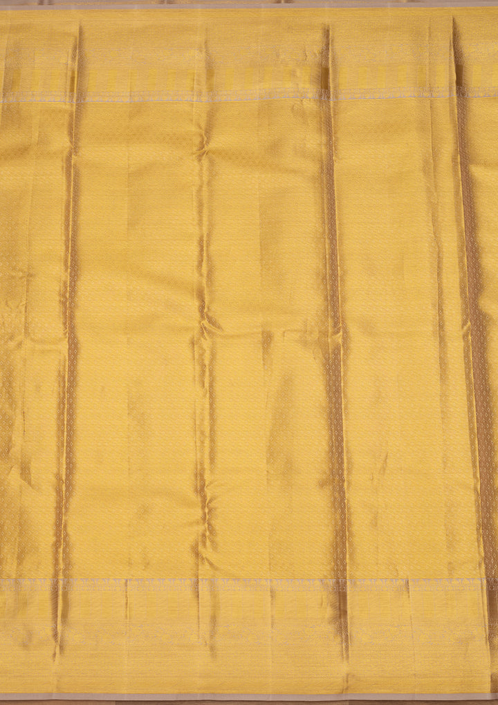 Gold Zariwork (Gold) Silk Silk Saree