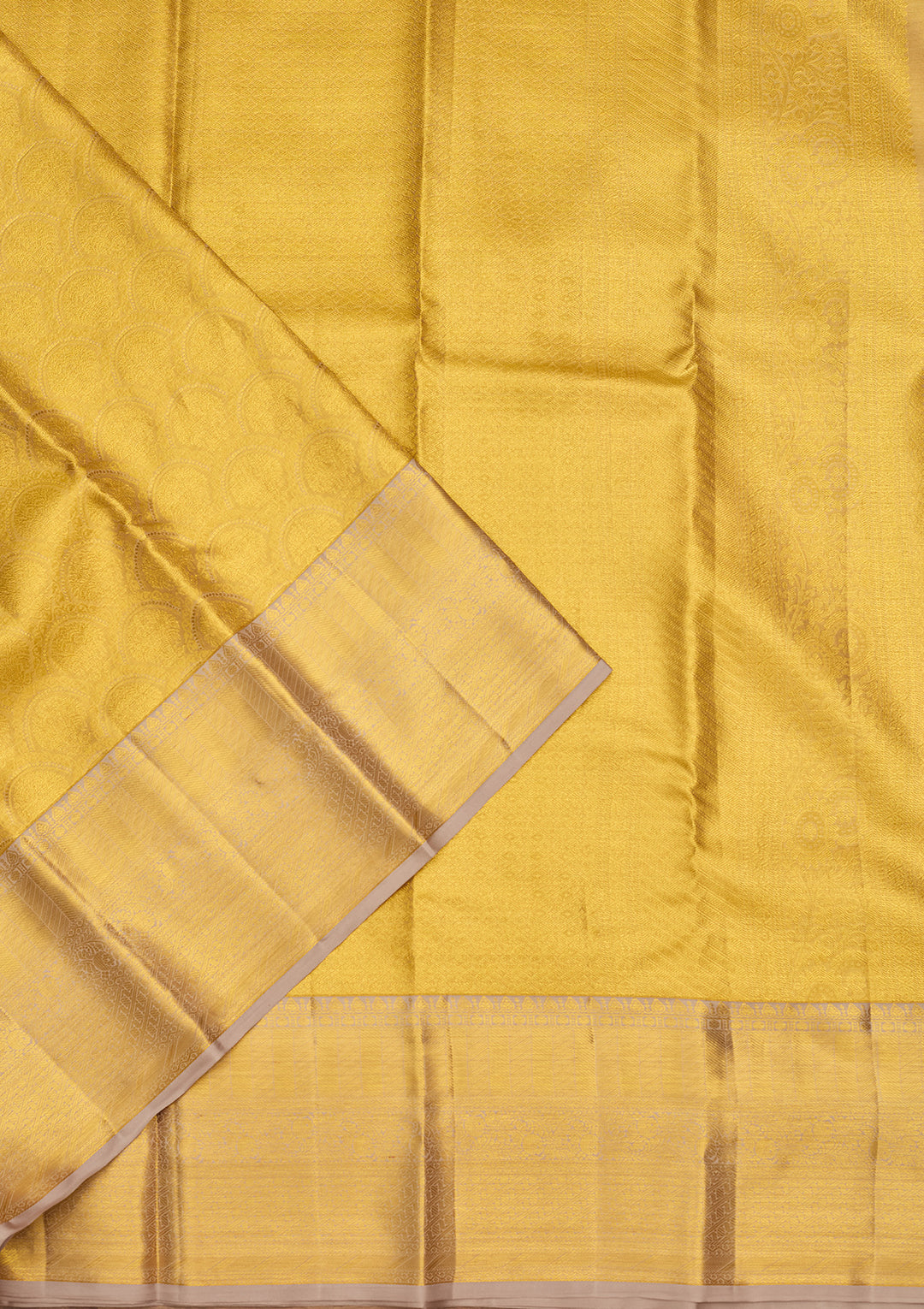 Gold Zariwork (Gold) Silk Silk Saree