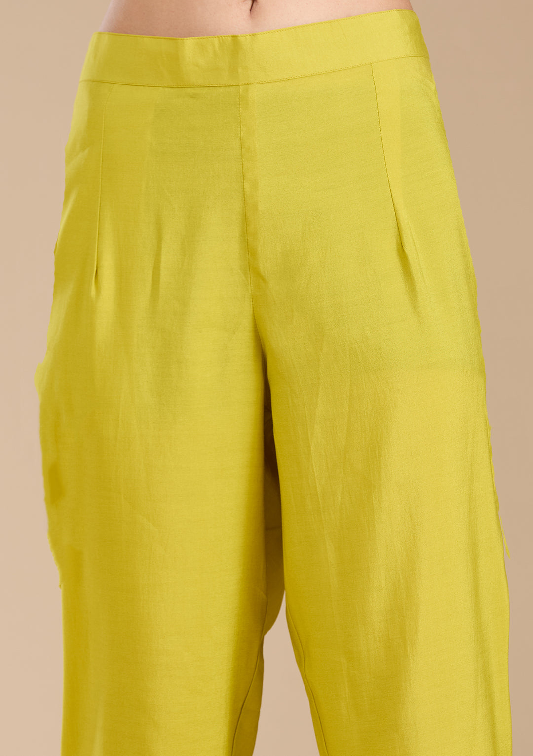 Mehandi Green Cording Banarasi Readymade Salwar Suit