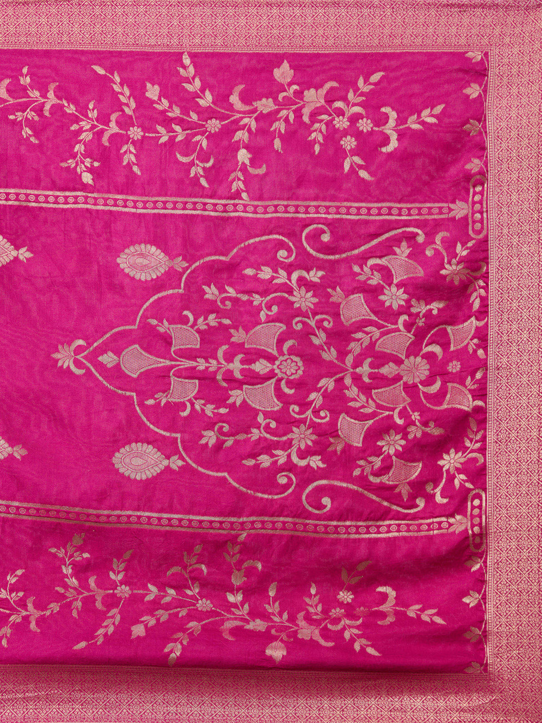 Purple Cording Chanderi Readymade Salwar Suit