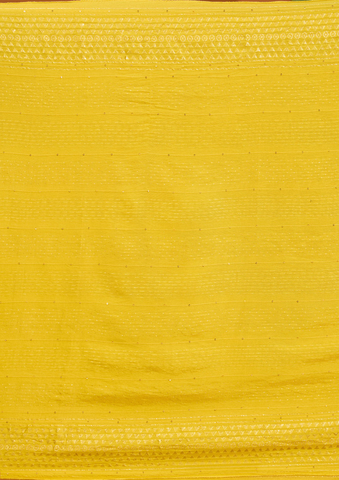 Yellow Zariwork Soft Raw Silk Readymade Salwar Suit