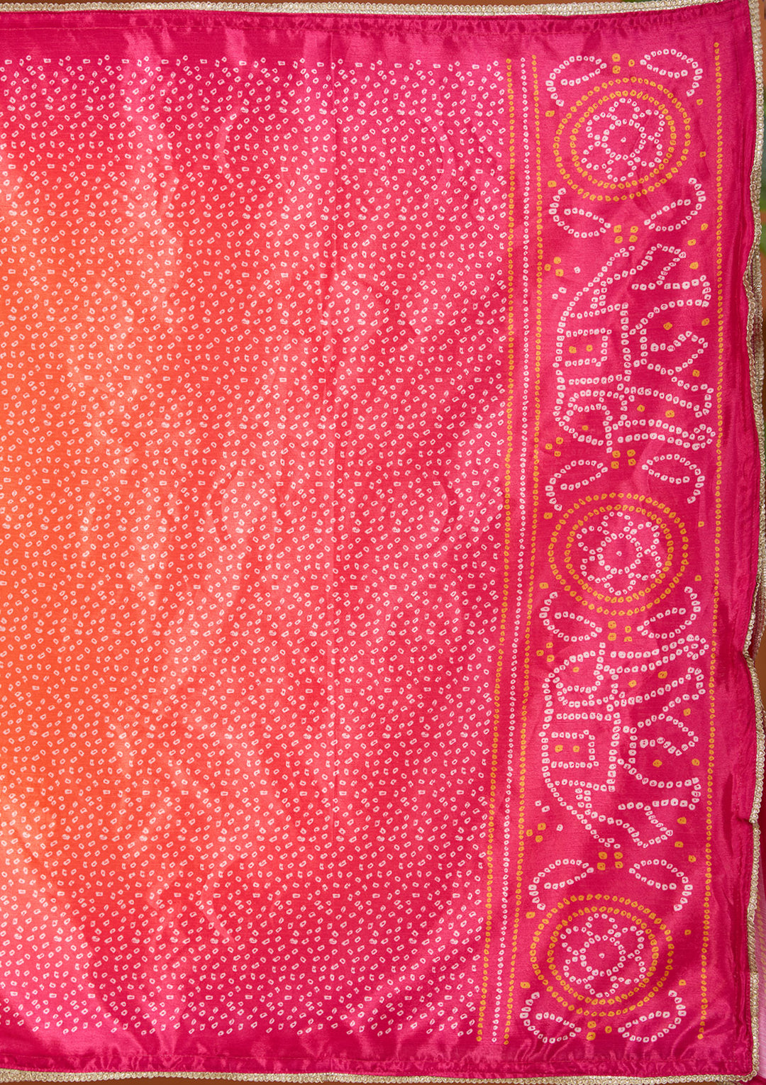 Beige Threadwork Tissue Readymade Salwar Suit