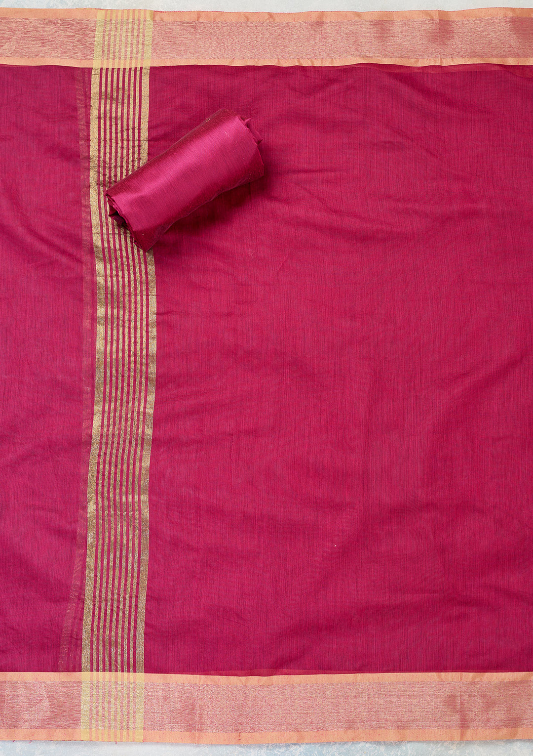 Cream Zariwork (Gold) Banarasi Unstitched Salwar Suit