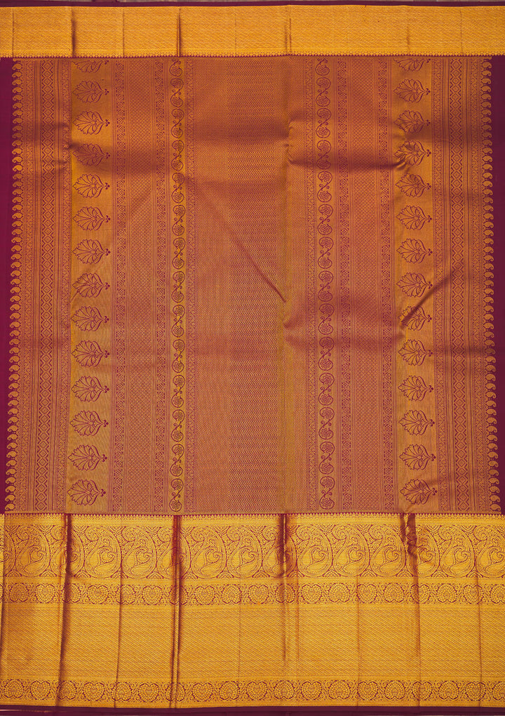 Baby Pink Zariwork Pure Silk Saree