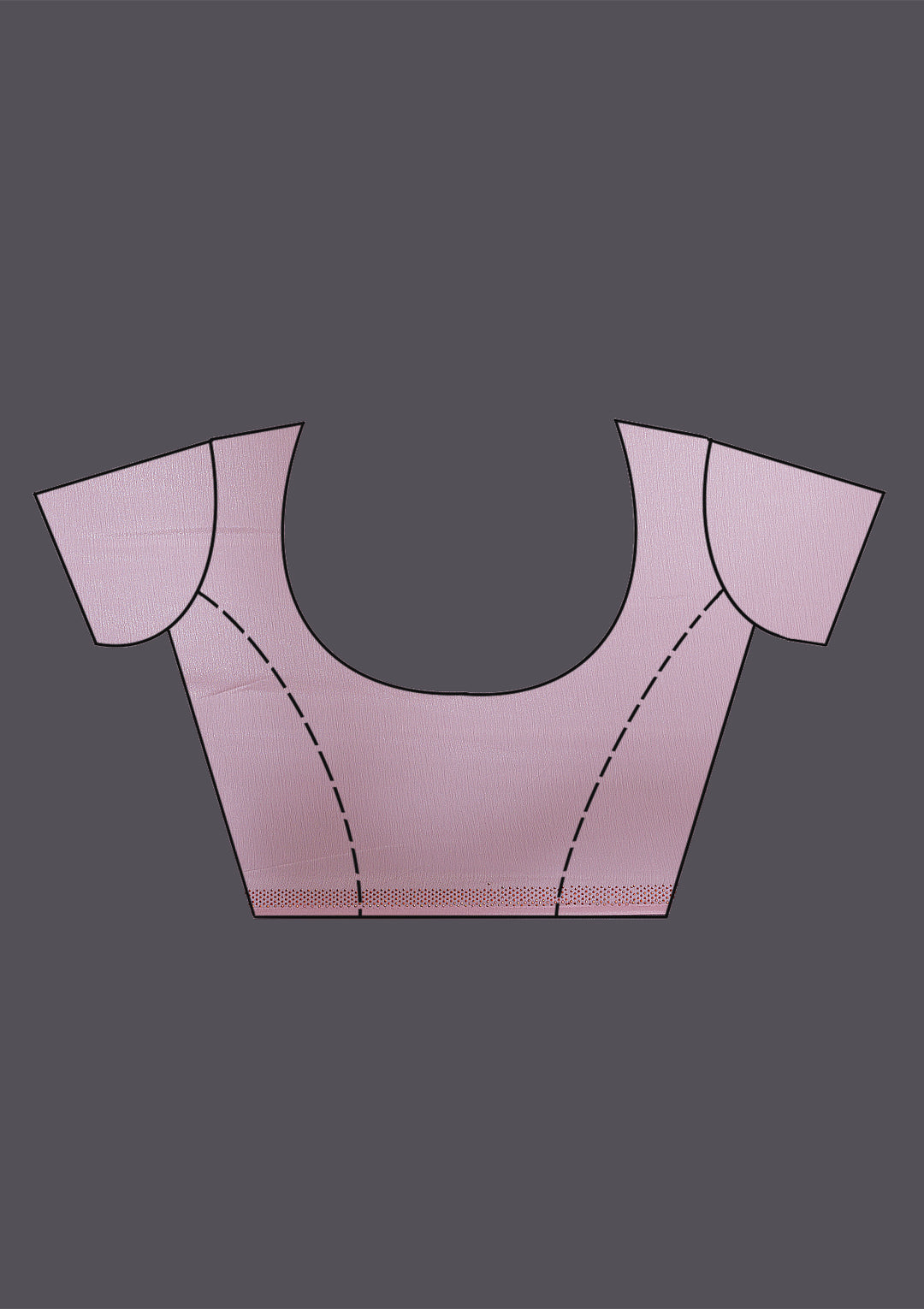 Baby Pink Stonework Satin Saree