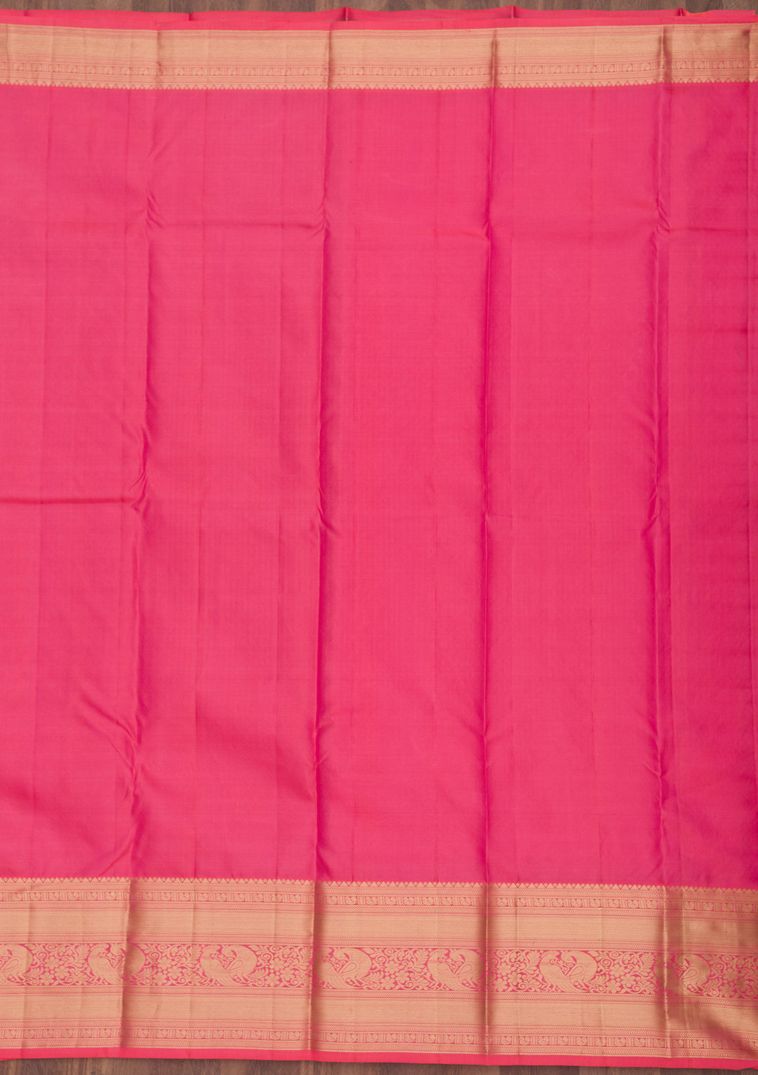 Baby Pink Zariwork Pure Silk Saree